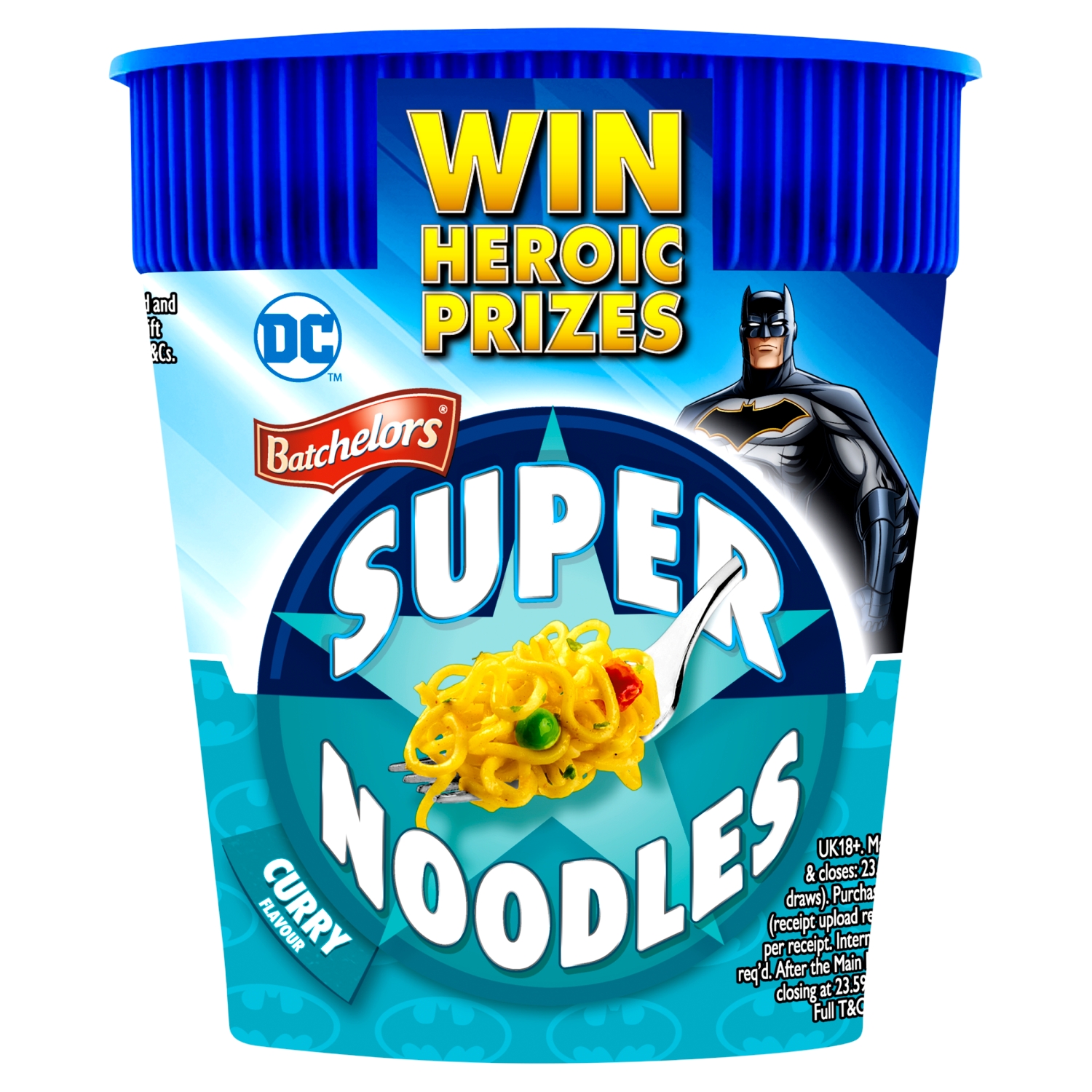 BATCHELORS SUPER NOODLES CURRY POT 75G - Image 1