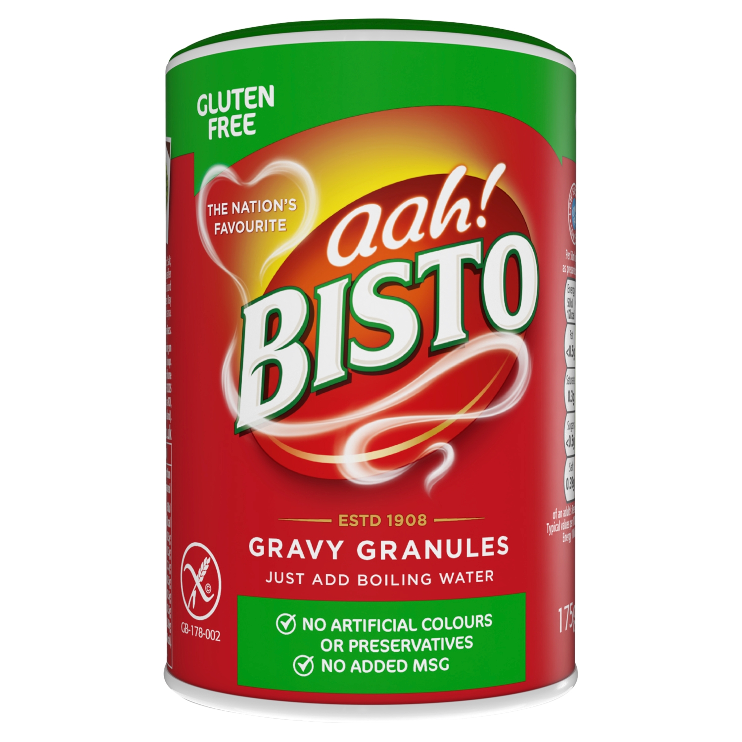 BISTO GLUTEN FREE GRAVY GRANULES 175G - Image 1