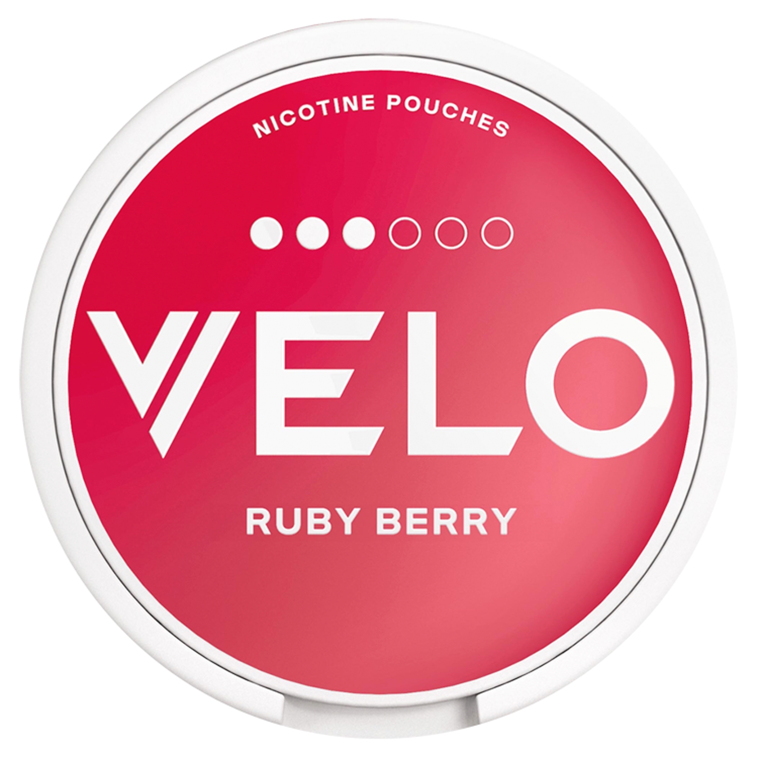 VELO RUBY BERRY NICOTINE POUCHES 10MG - Image 1