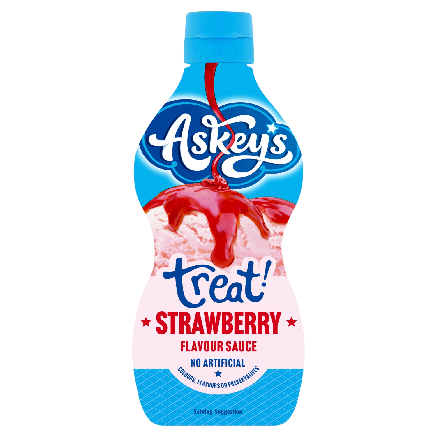ASKEYS TREAT STRAWBERRY 325G - Image 1