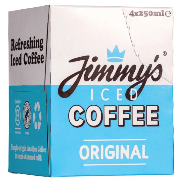 JIMMYS ICED COFFEE ORIGINAL 4 X 250ML