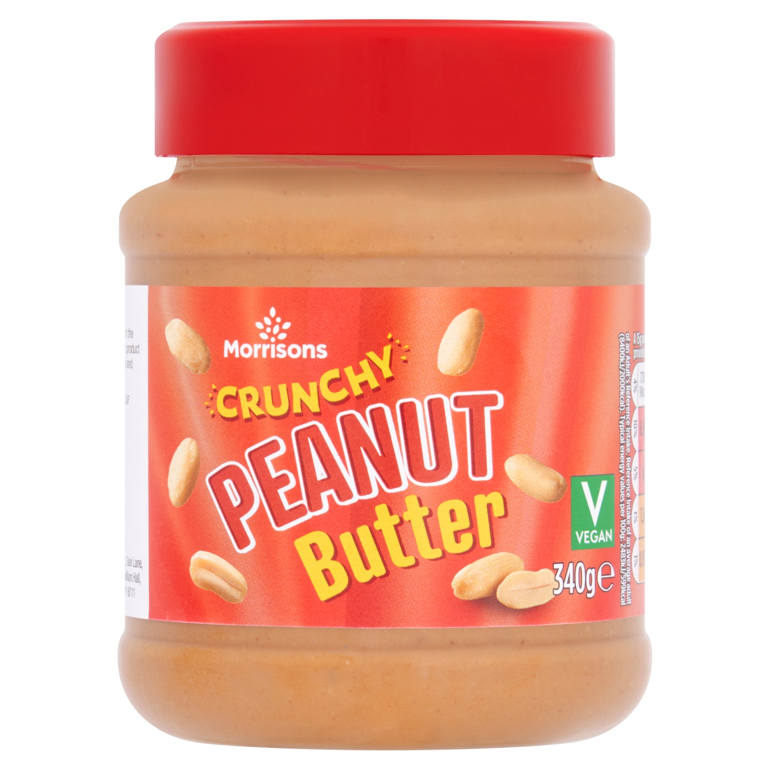 M CRUNCHY PEANUT BUTTER 340G - Image 1