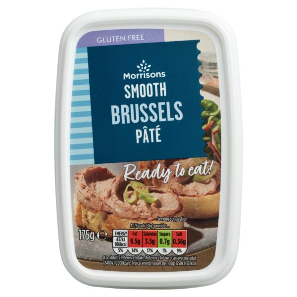 M BRUSSELS PATE TUB 175G