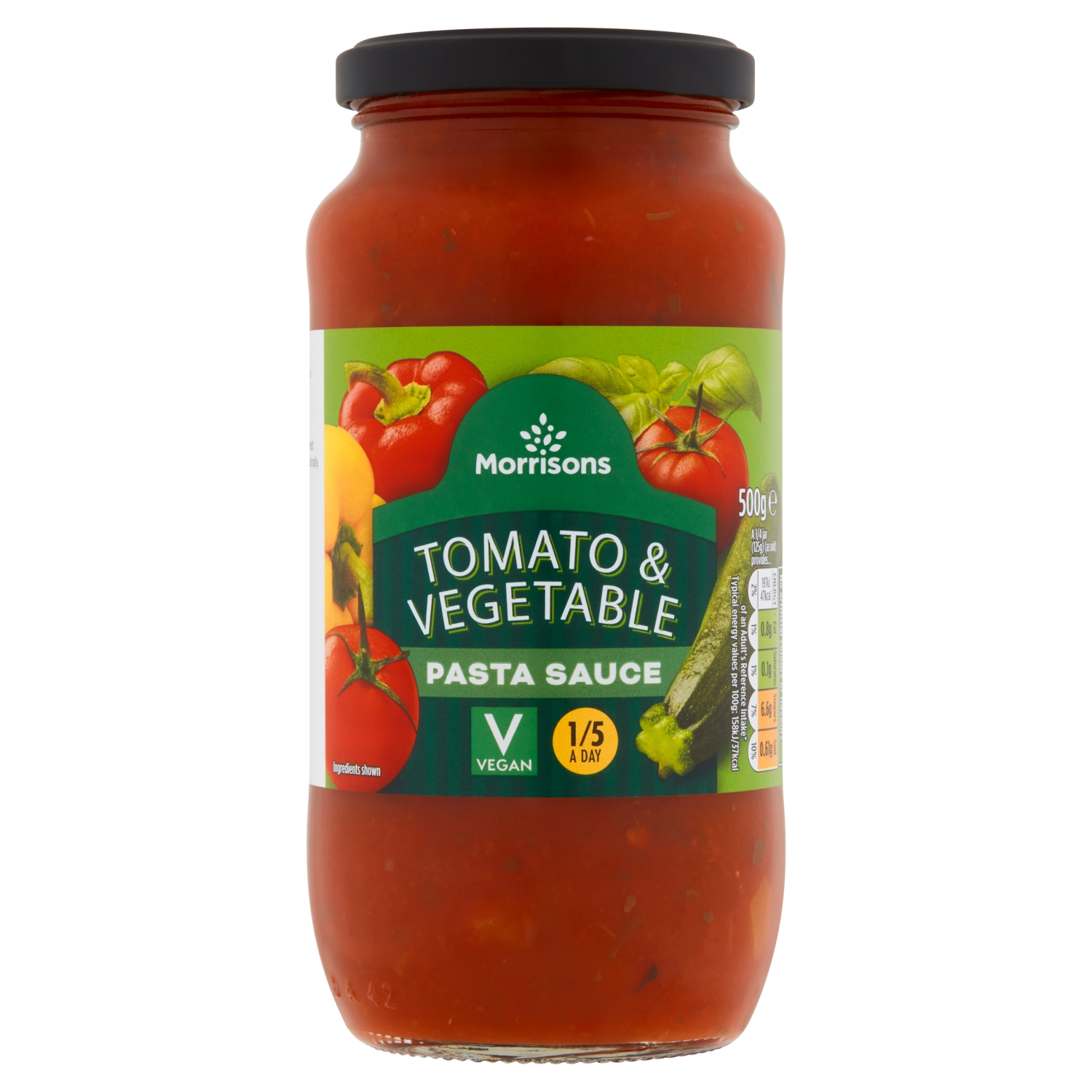 M VEGETABLE PASTA SAUCE 500G - Image 1