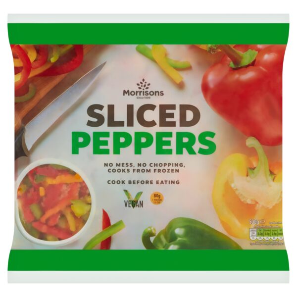 M READY PREPARED SLICED PEPPERS 500G
