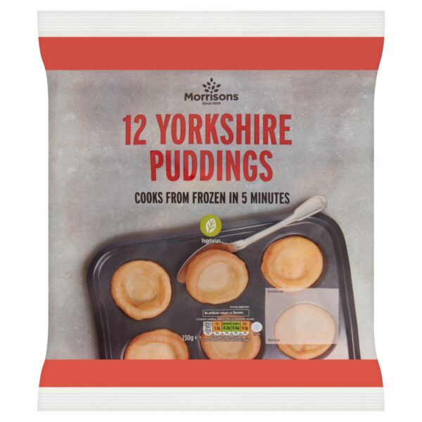 M 12 YORKSHIRE PUDDINGS 230G
