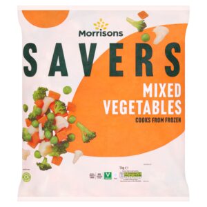 M SAVERS MIXED VEGETABLES 1KG