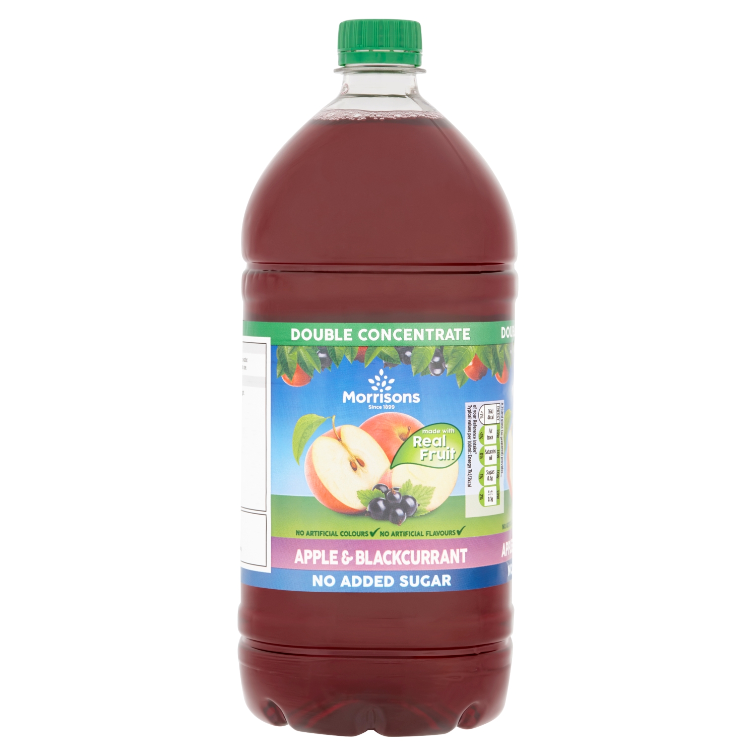 M APPLE & BLACKCURRANT NAS SQUASH DOUBLE CONC 1.5L - Image 1