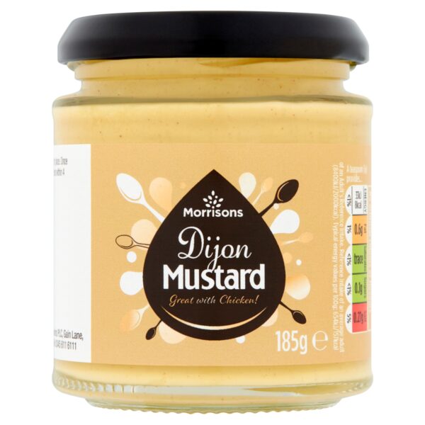 M DIJON MUSTARD 185G