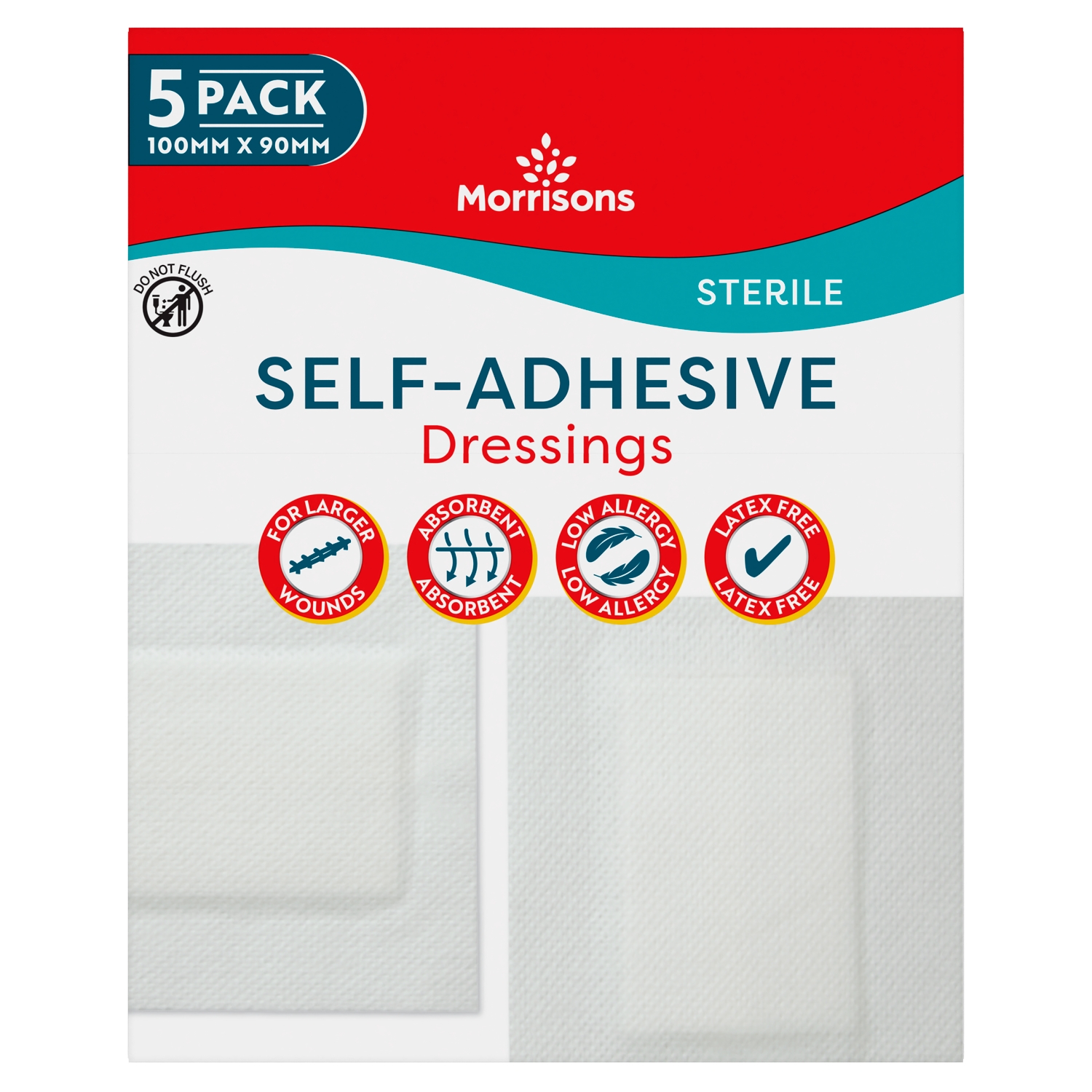 M STERILE SELF ADHESIVE DRESSING 5S - Image 1