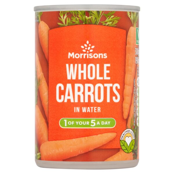M WHOLE CARROTS IN WATER 300G
