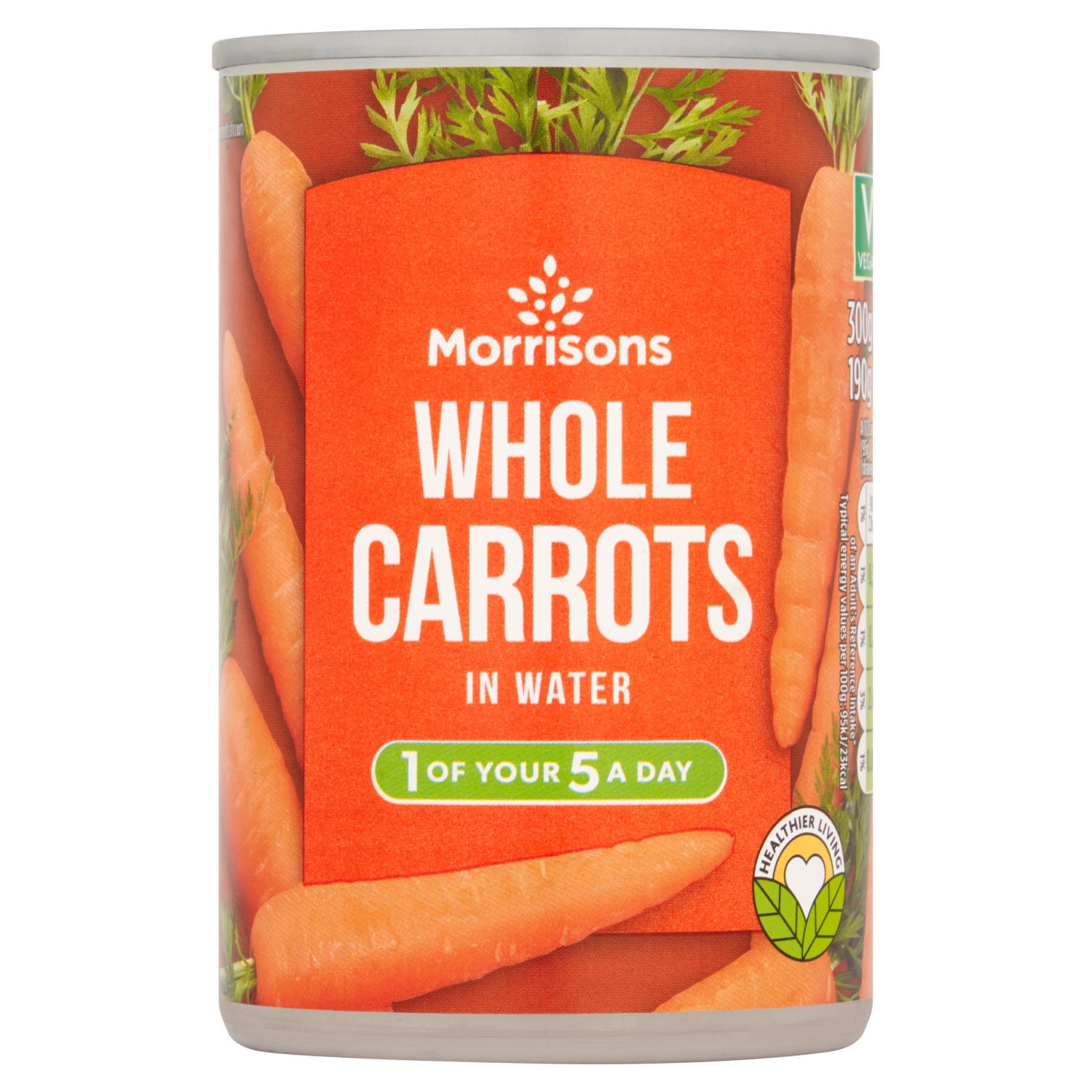 M WHOLE CARROTS IN WATER 300G - Image 1