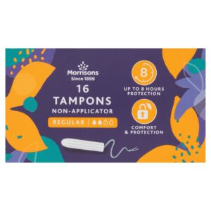 M NON APPLICATOR TAMPONS REGULAR 16PK