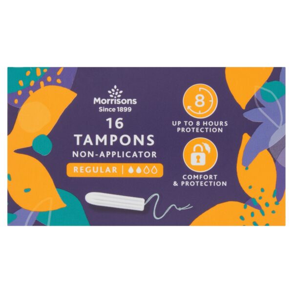 M NON APPLICATOR TAMPONS REGULAR 16PK