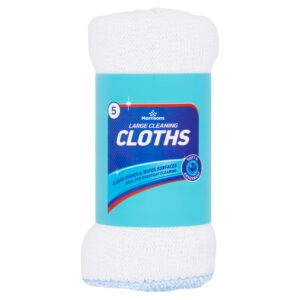 M LARGE CLEANING CLOTHS 5PK