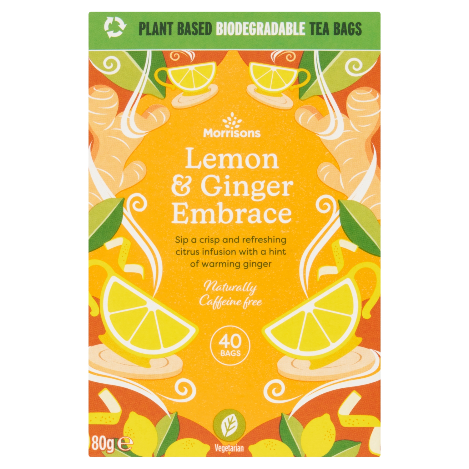 M GINGER & LEMON ZINGER 40S 80G - Image 1