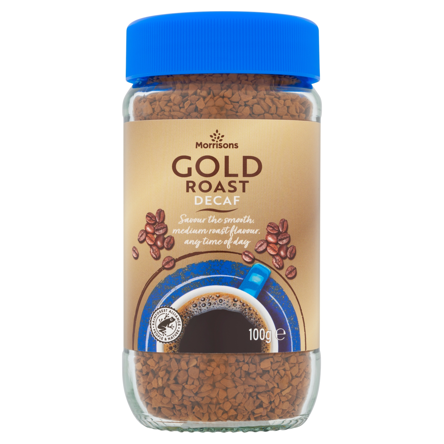M GOLD DECAF COFFEE 100G - Image 1