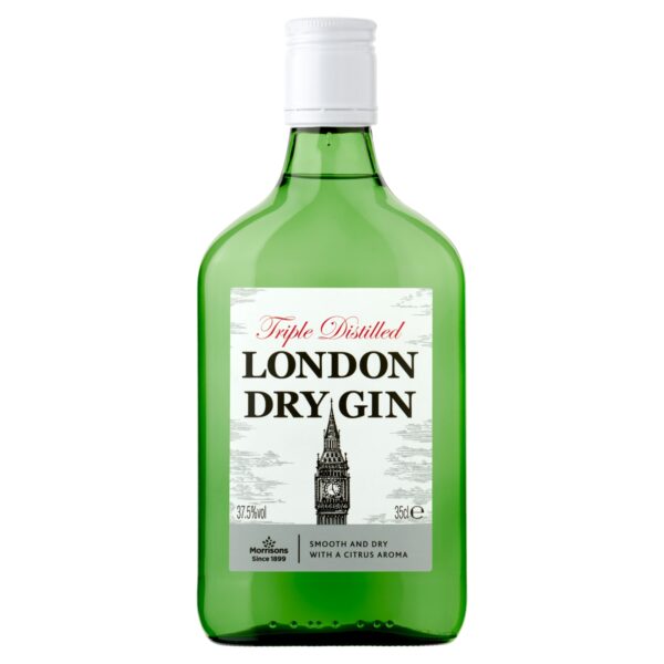 M LONDON DRY GIN 37.5% 35CL