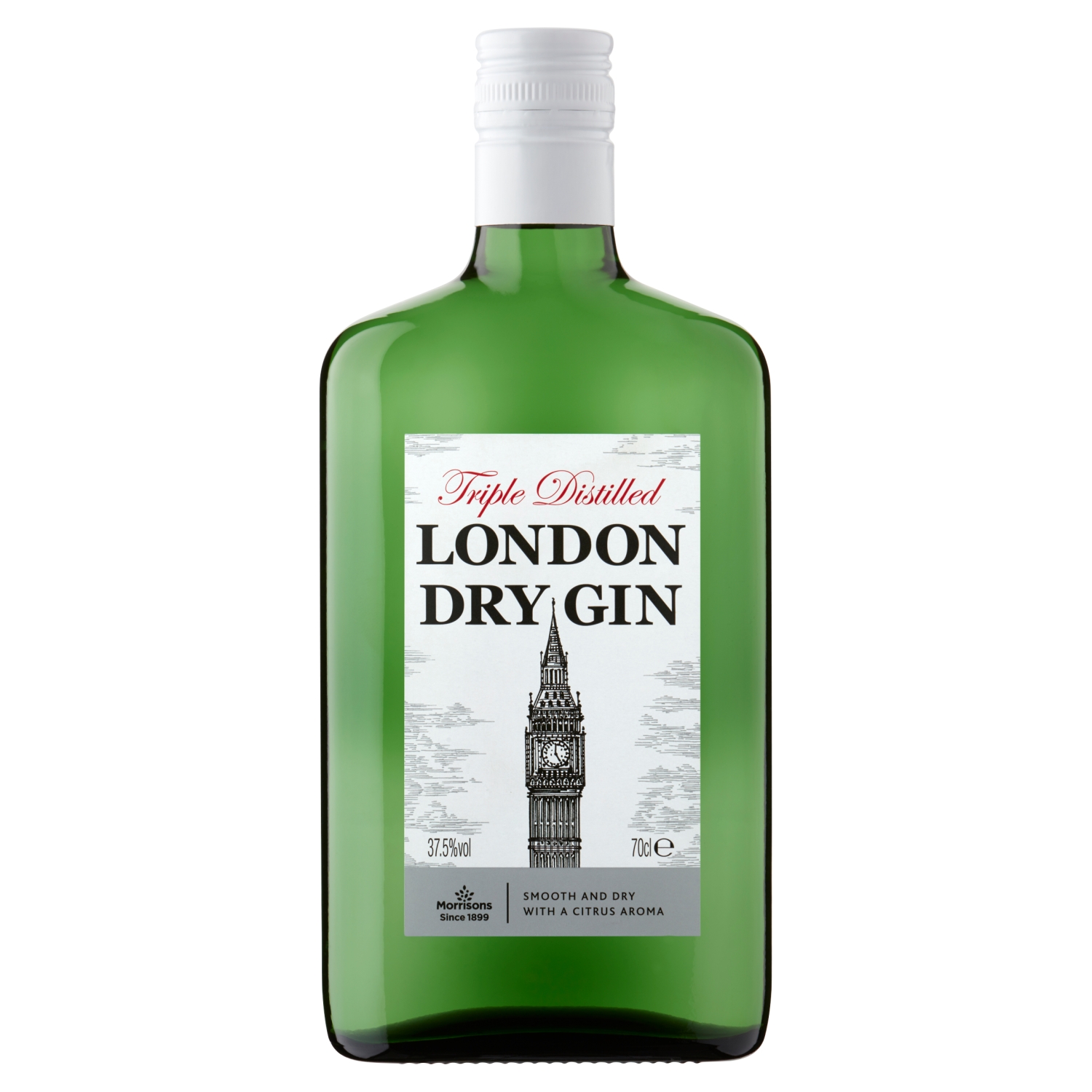 M LONDON DRY GIN 70CL - Image 1