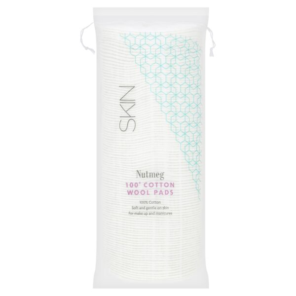 NUTMEG 100 COTTON WOOL PADS
