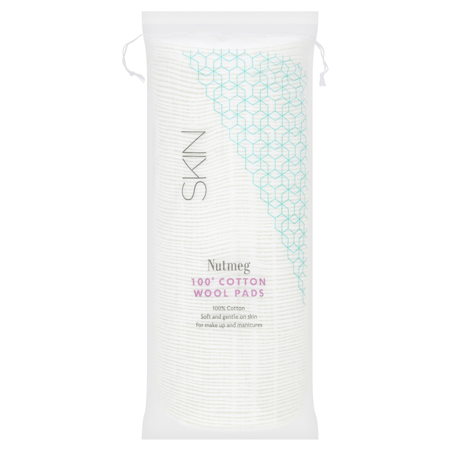 NUTMEG 100 COTTON WOOL PADS - Image 1