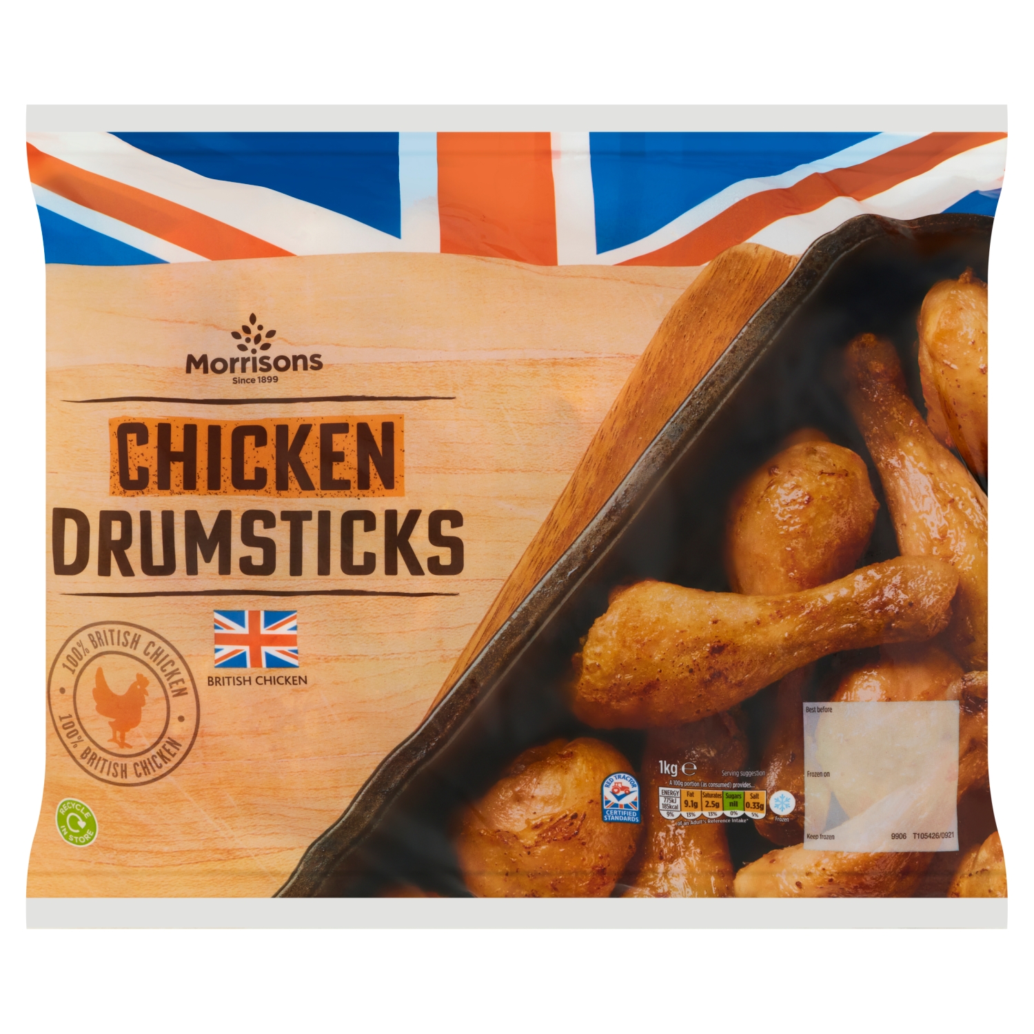 M CHICKEN DRUMSTICKS 1KG - Image 1