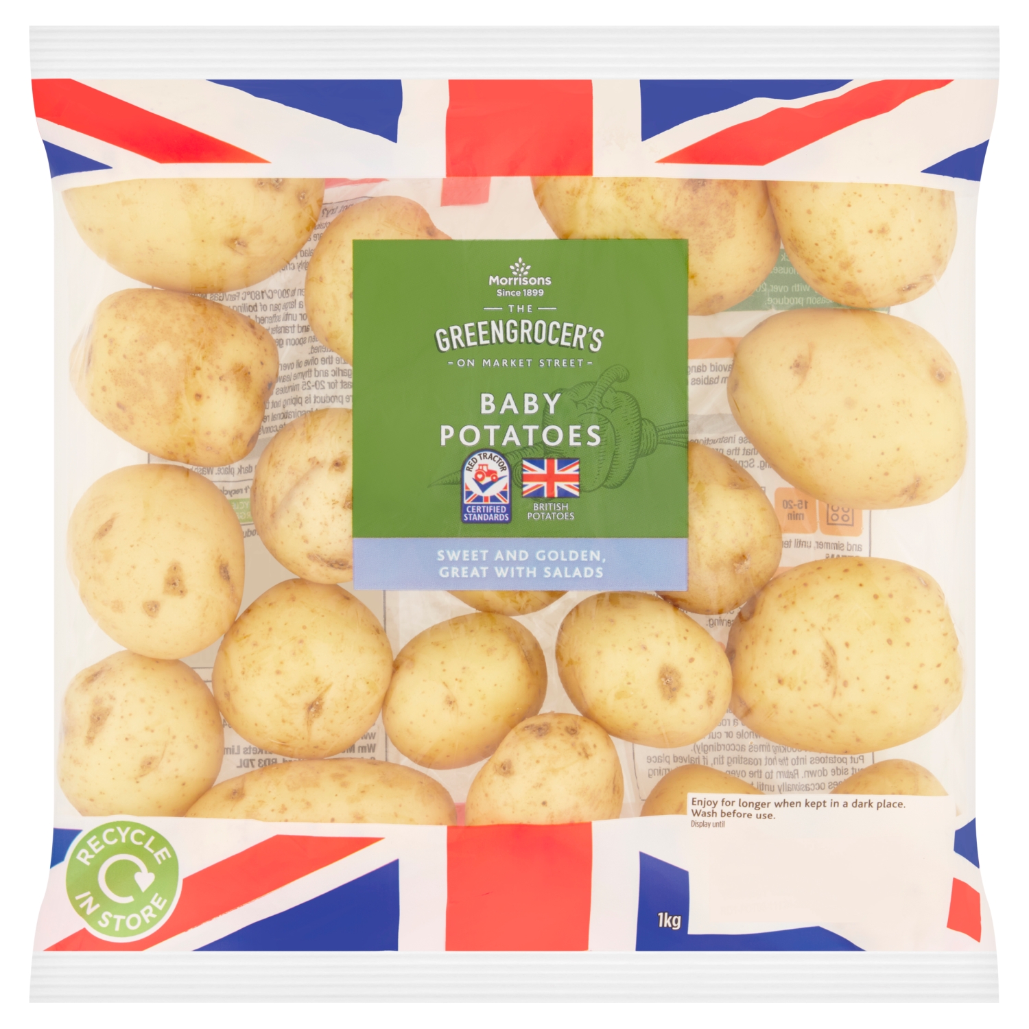 M BABY POTATOES 1KG - Image 1