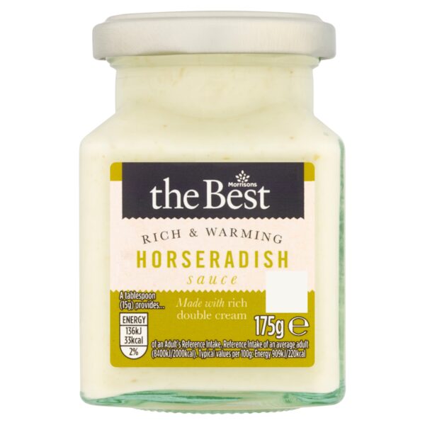 M BEST HORSERADISH SAUCE 175G