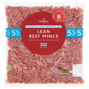 M LEAN BEEF MINCE 5% FAT 500G