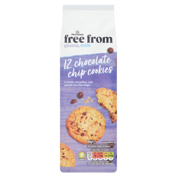 M FREE FROM CHOC CHIP COOKIES 145G