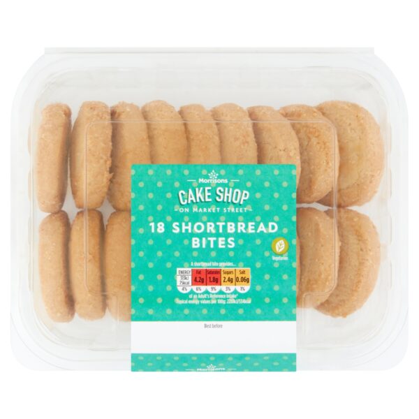 M SHORTBREAD MINI BITES 18PK