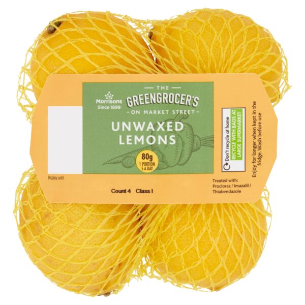 UNWAXED LEMON 4 PK