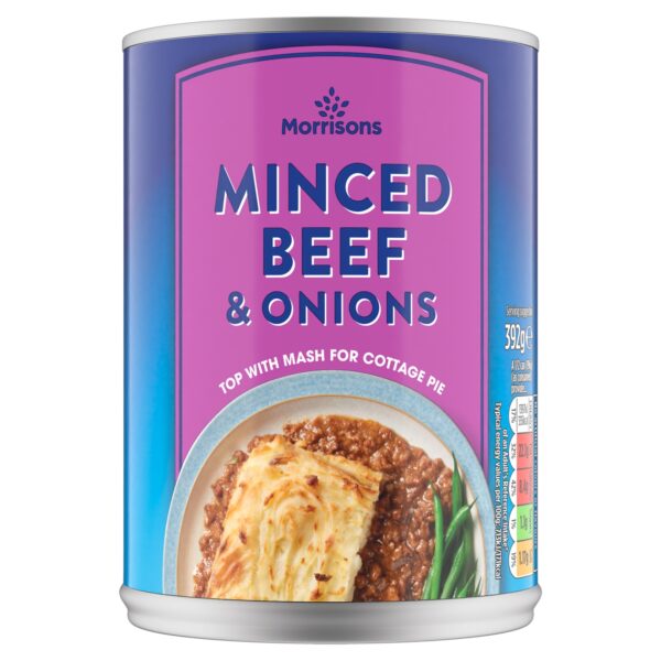 M MINCED BEEF & ONION 392G