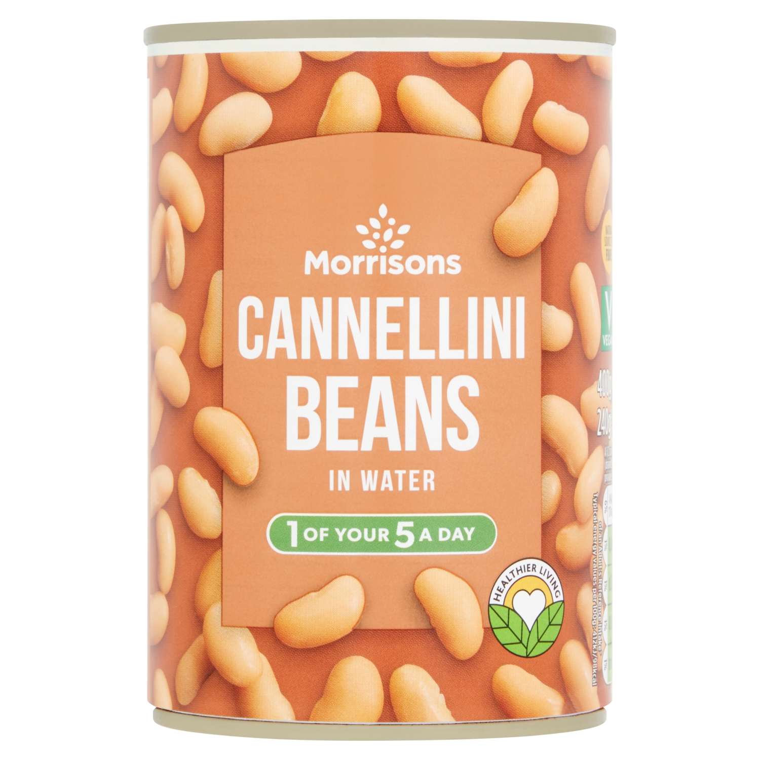 M CANNELLINI BEANS IN WATER 400G - Image 1