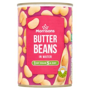 M BUTTER BEANS IN WATER 400G