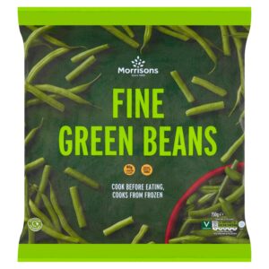 M FINE WHOLE GREEN BEANS 750G