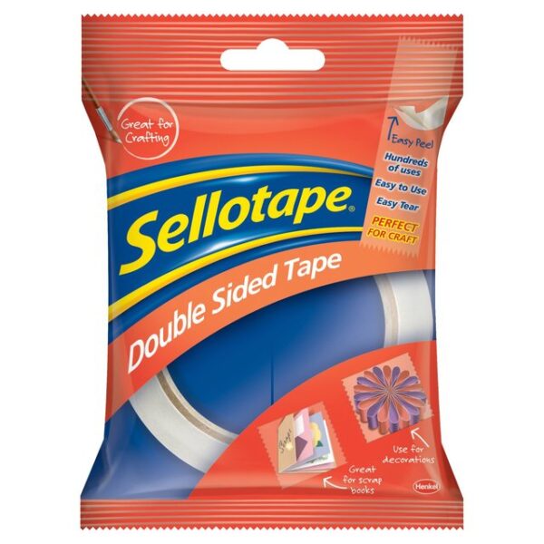 SELLOTAPE DOUBLE SIDED TAPE