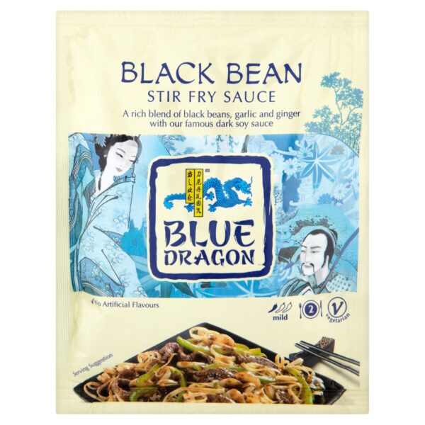 BLUE DRAGON BLACK BEAN STIR FRY SAUCE 120G