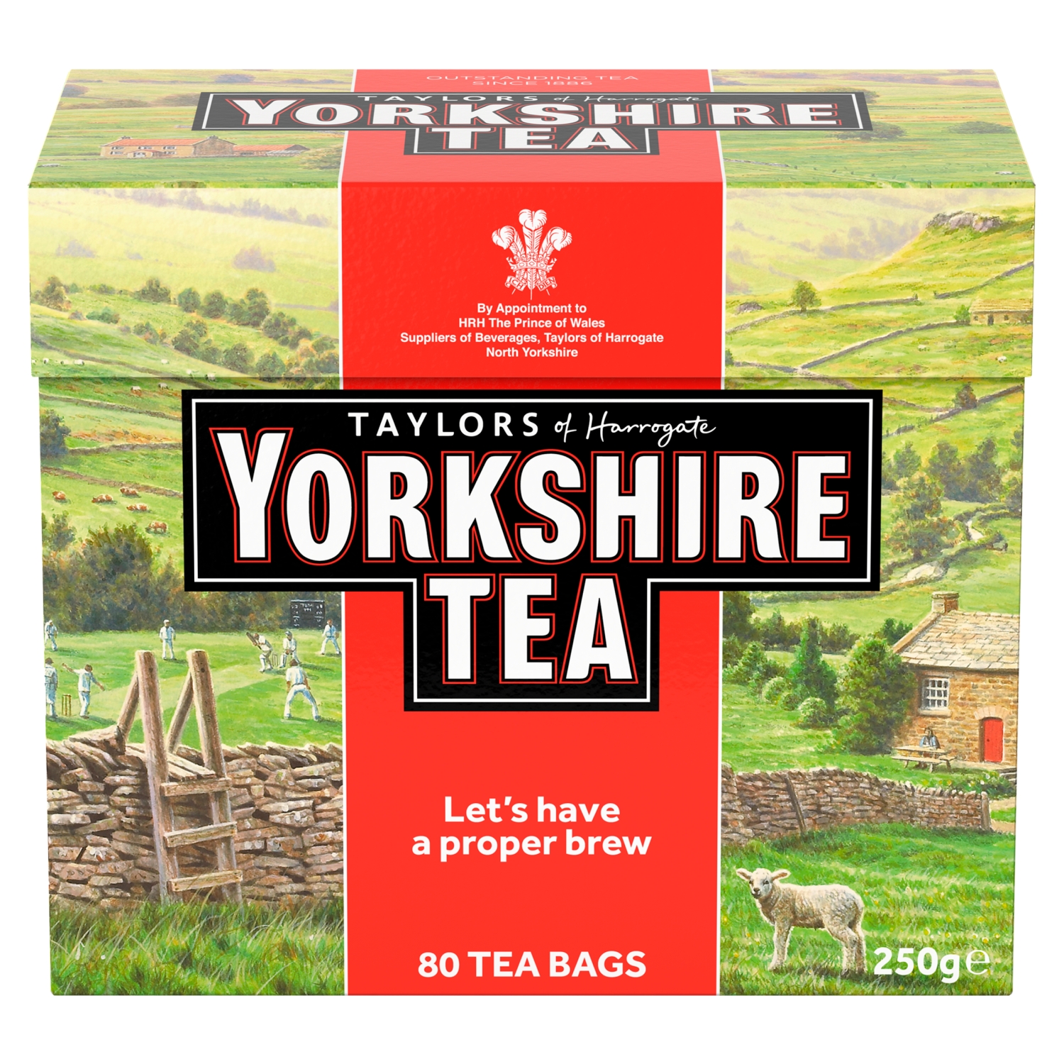 YORKSHIRE TEA BAGS 80S - Image 1