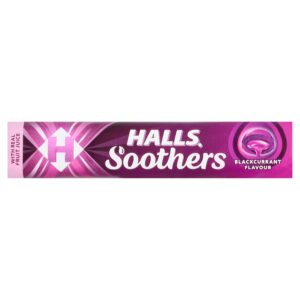 HALLS SOOTHERS BLACKCURRANT 45G