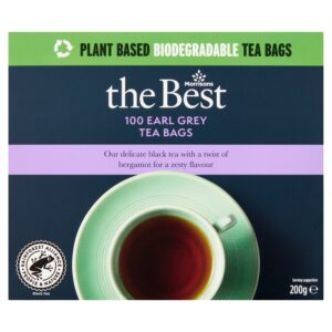 5010525010090_0.jpg M BEST EARL GREY 100 TEA BAGS 200G