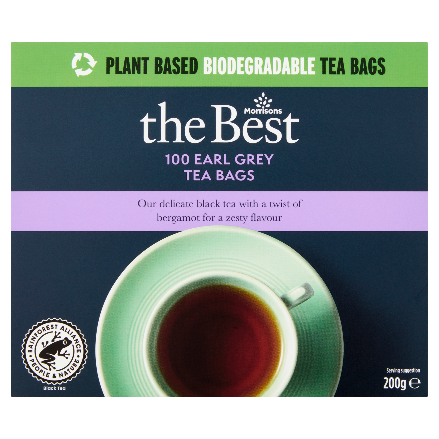 M BEST EARL GREY 100 TEA BAGS 200G - Image 1