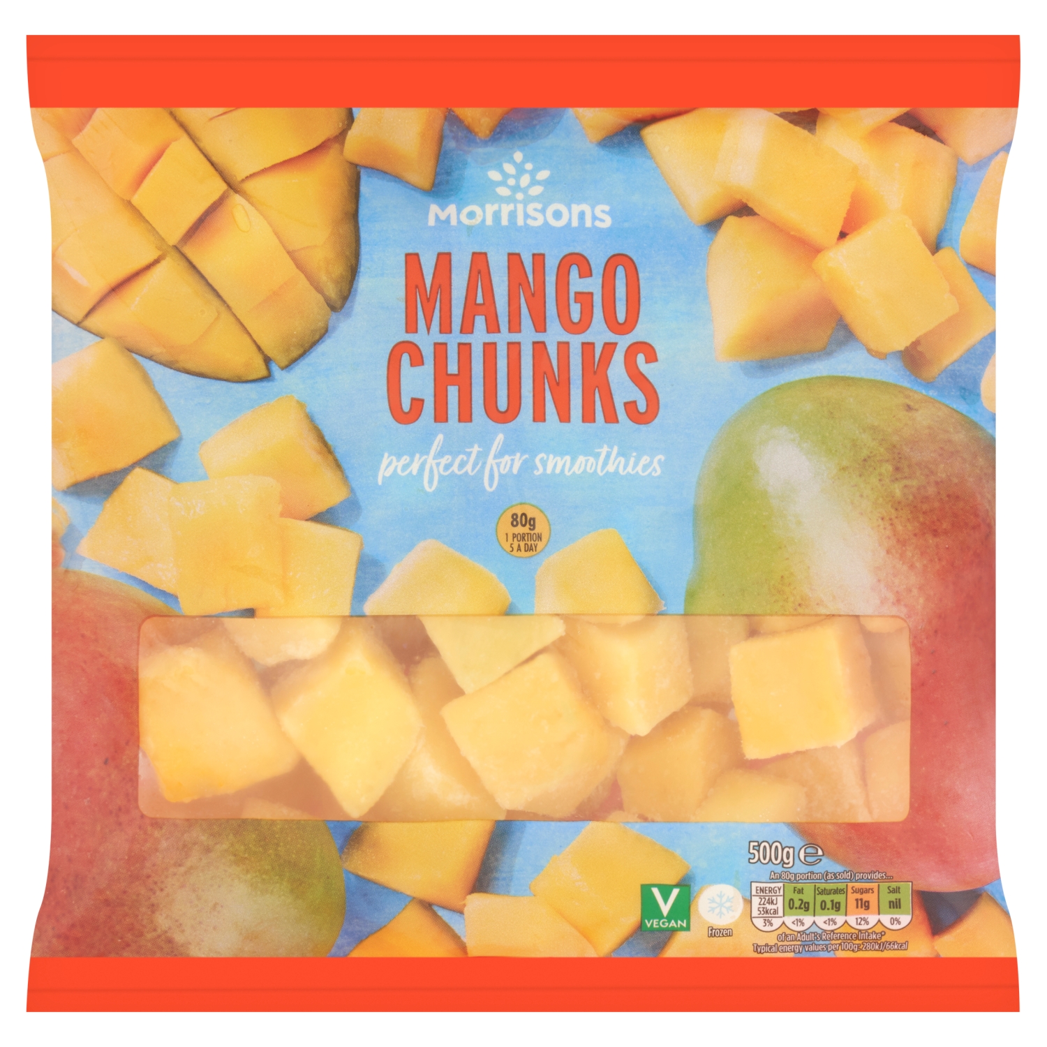 M MANGO CHUNKS 500G - Image 1
