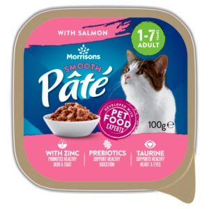 5010525088570_0.jpg M CAT FOOD SALMON PATE 100G
