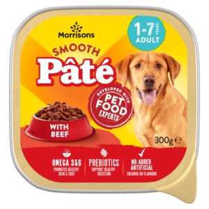 5010525088624_0.jpg M DOG FOOD BEEF PATE 300G