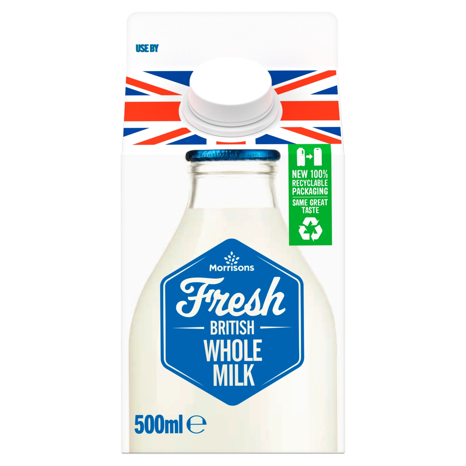 M FRESH WHOLE MILK 500ML - Image 1