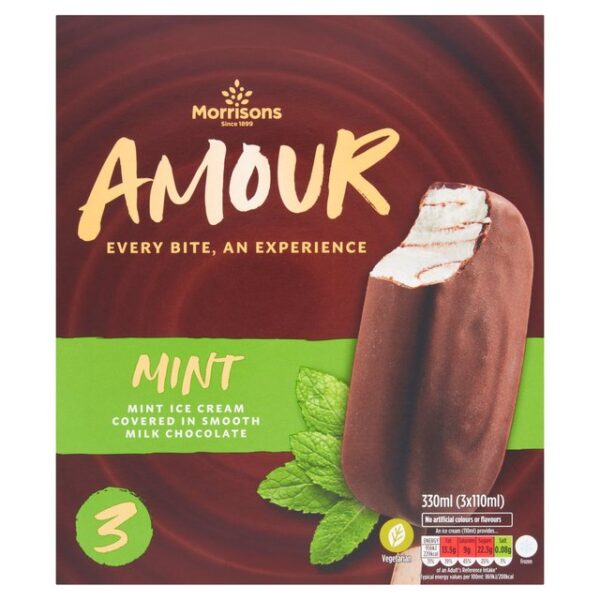 M MINT CHOCOLATE AMOUR STICKS 3X110ML