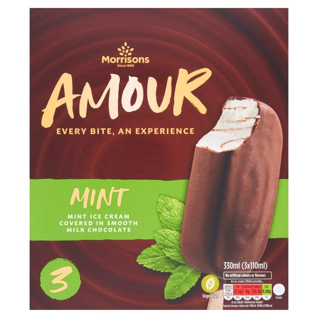 M MINT CHOCOLATE AMOUR STICKS 3X110ML - Image 1