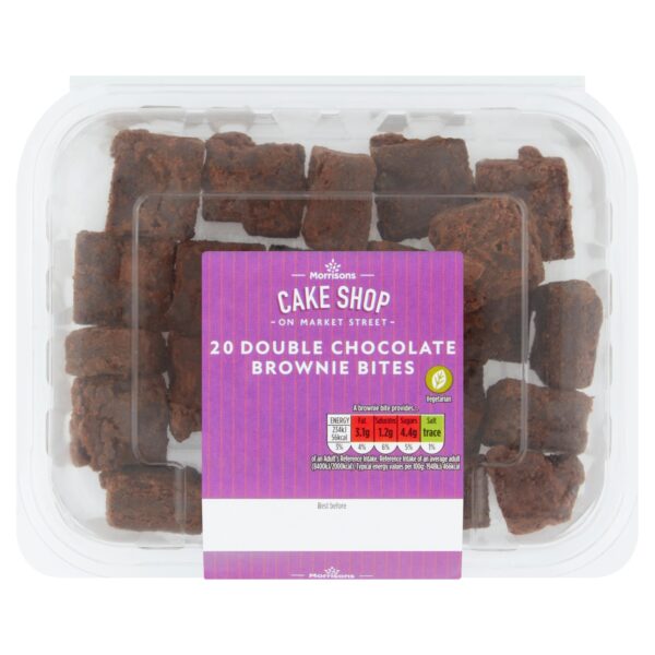 M 20 CHOCOLATE BROWNIE MINI BITES
