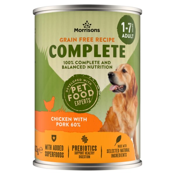 M ADULT DOG GRAIN FREE RECIPE PATE 50 CHICKEN 400G